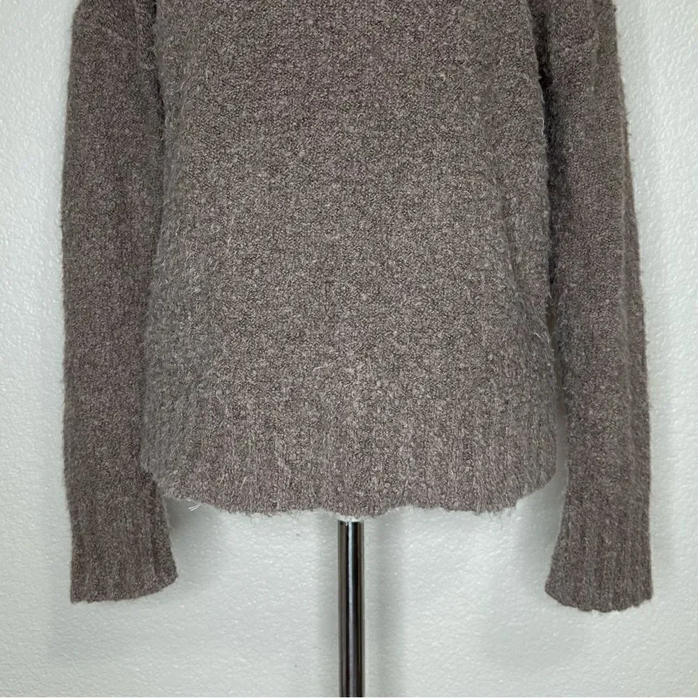 Anthropologie Moth Merino Wool Cut Out Long Sleeves Sweater, Sz Small